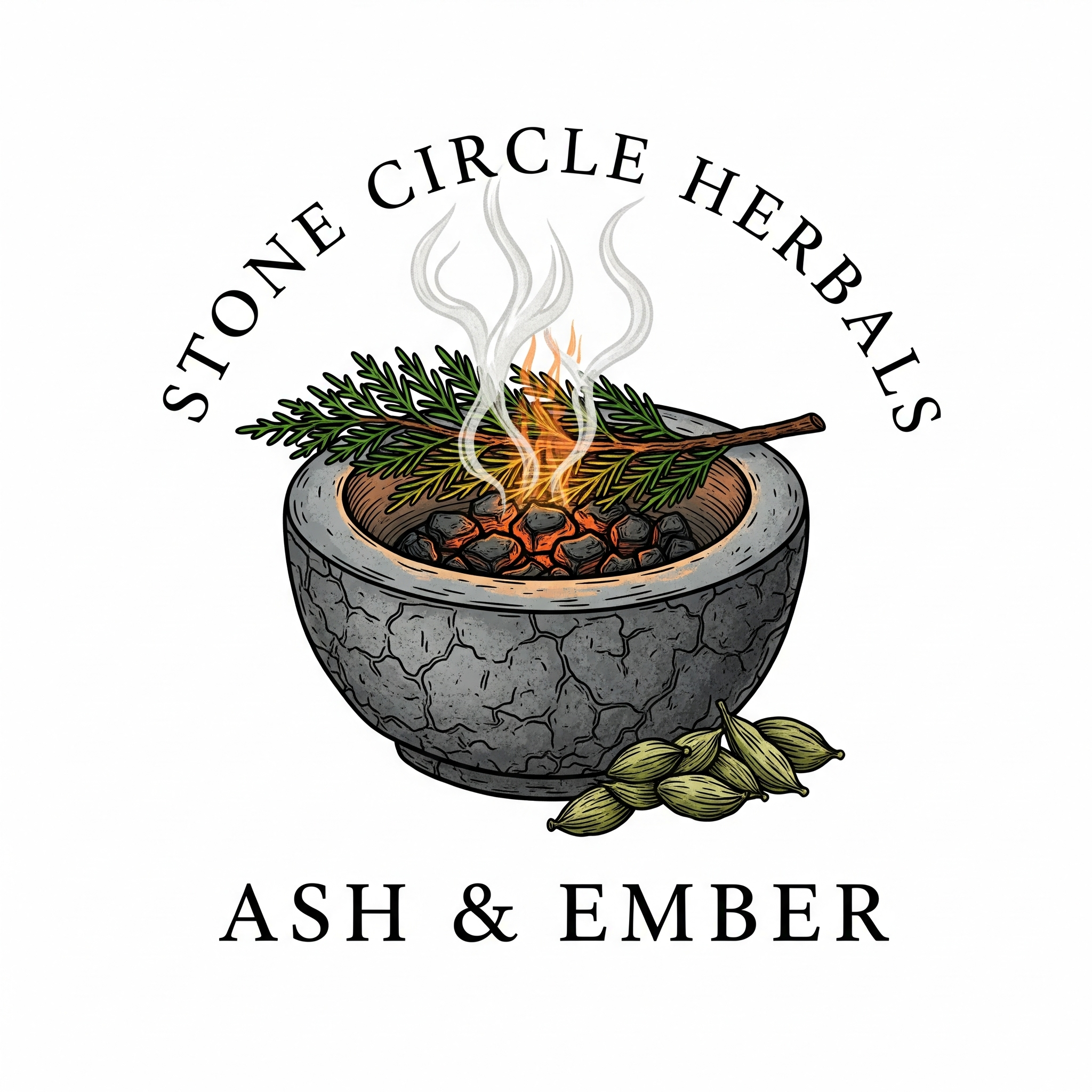 Ash & Ember Collection Logo