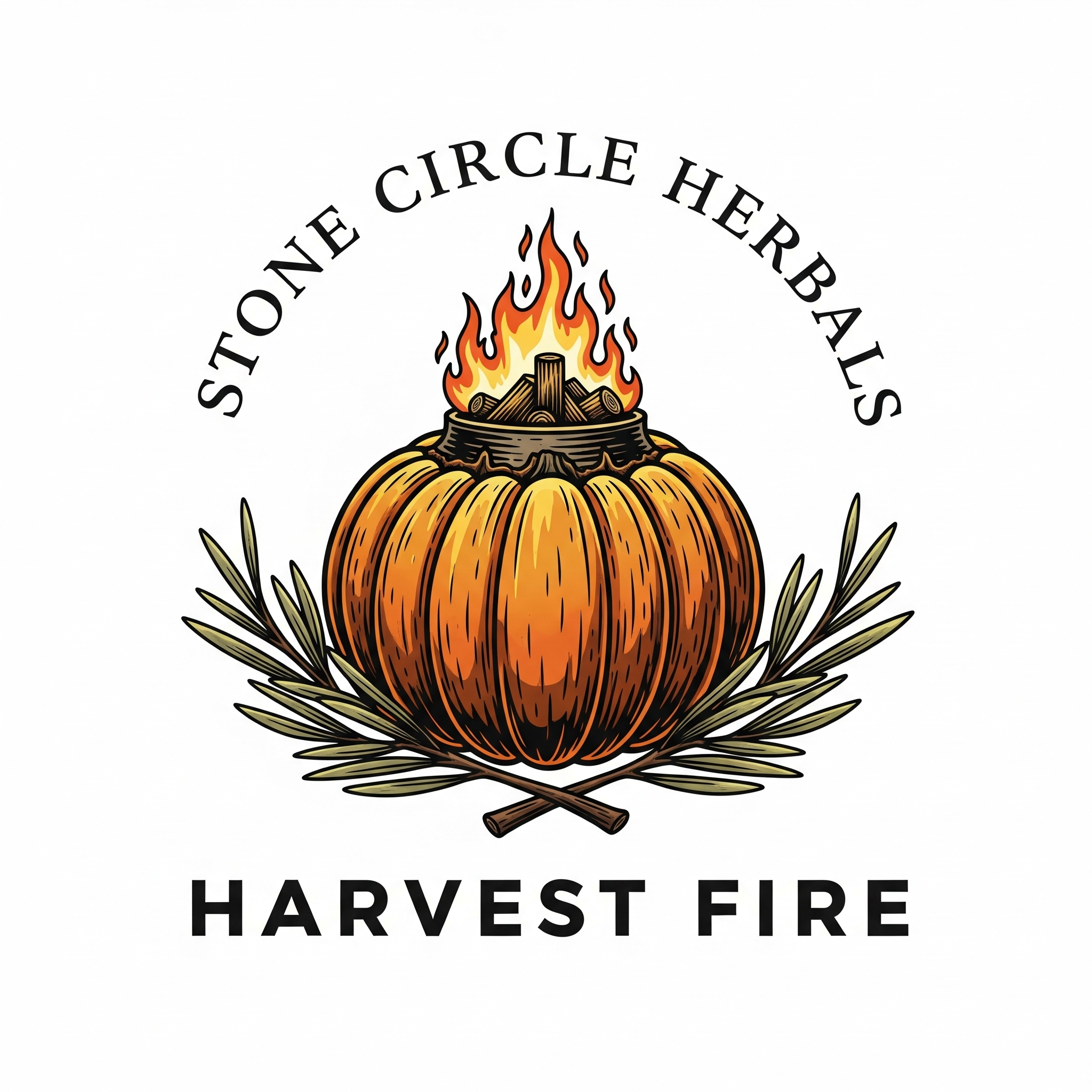 Harvest Fire Collection Logo