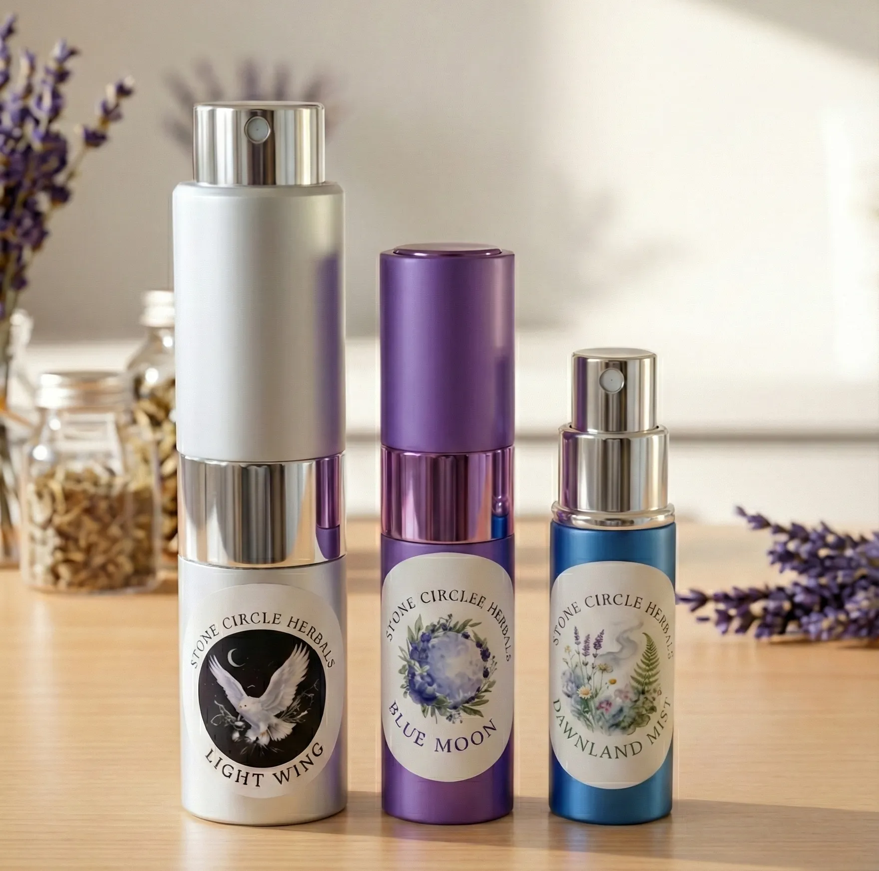 Handcrafted Artisan Perfume Bottles