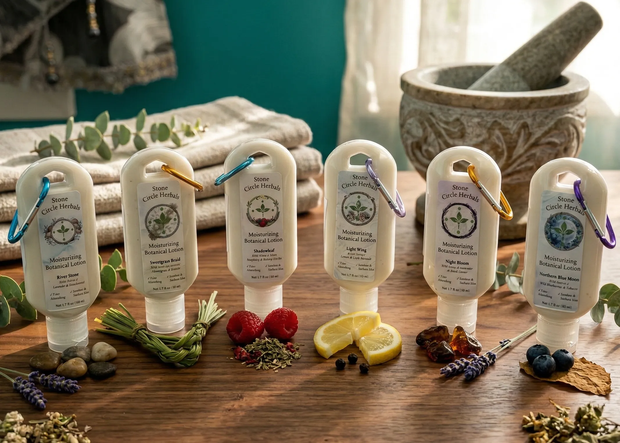 Travel Size Botanical Lotions